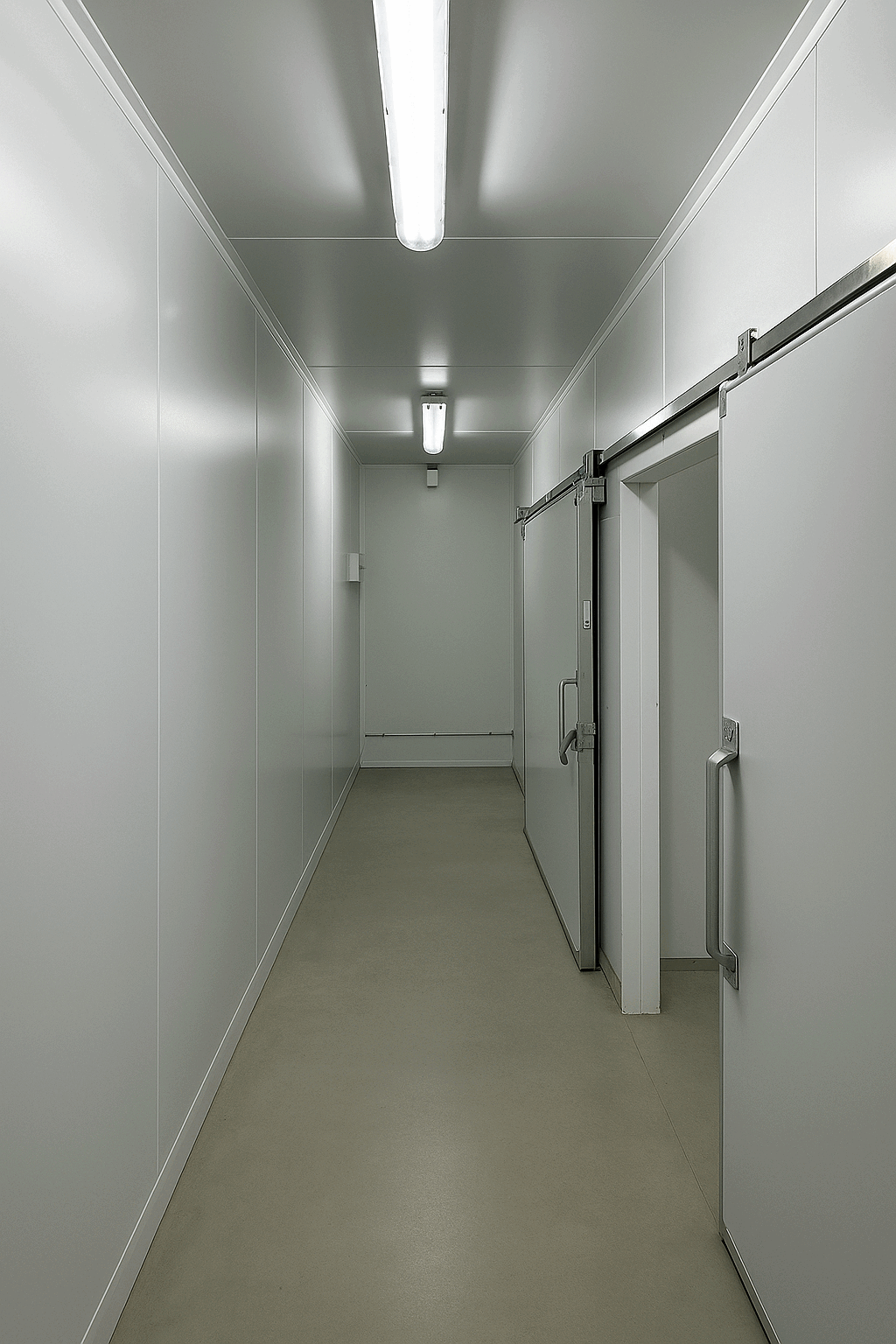 Sealed HACCP-certified drying corridor